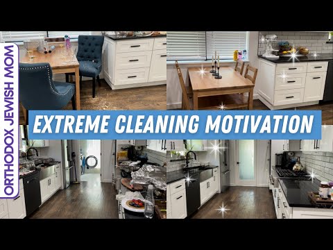 Extreme Clean with Me After the Party | What is a Sheva Brachot? | Chatty | Orthodox Jewish Mom