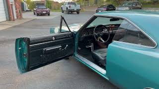 1968 Dodge Charger R/T 440 Interior Tour