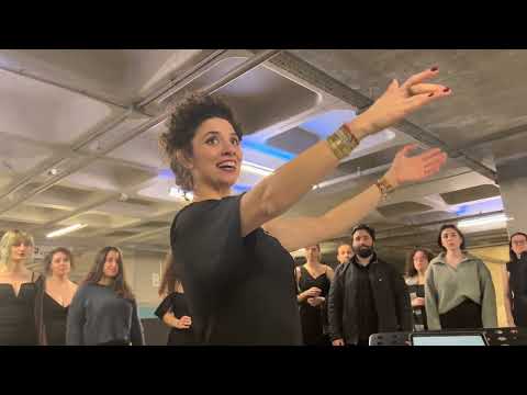 Chromas | Ōhtul - Part Uusberg - Choir Singing in Parking Lot in Istanbul