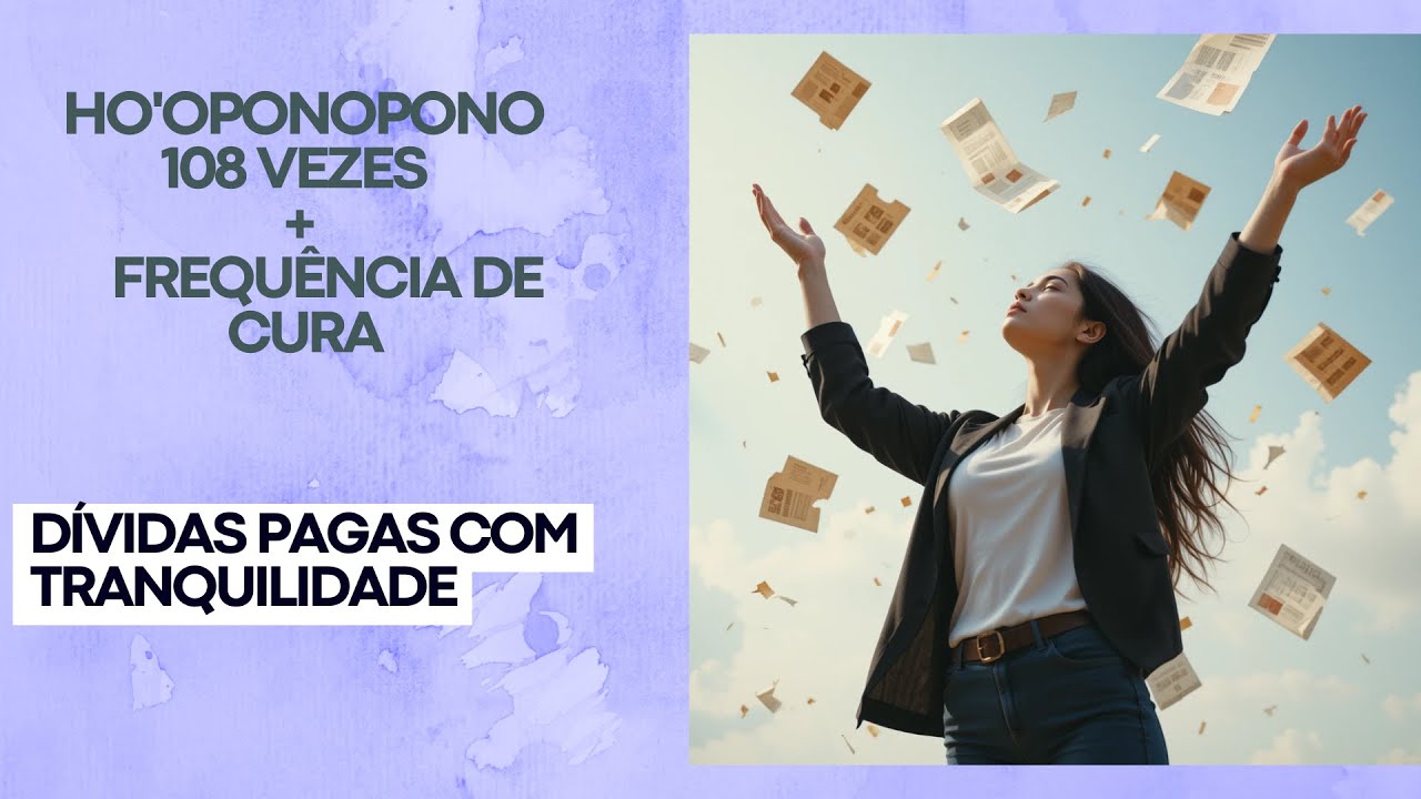 ✨ Ho'oponopono para Dívidas Pagas com Tranquilidade + Frequência de cura 💙