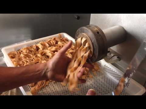 Tomato, Basil, Roasted Garlic Infused Pappardelle Pasta