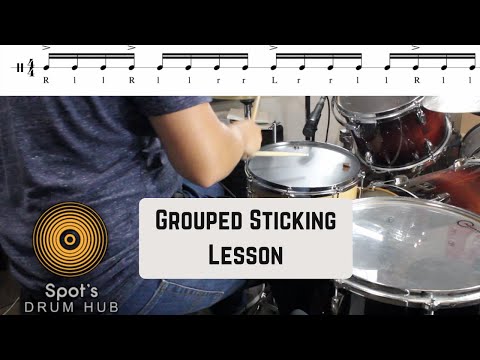 Grouped Sticking | Drum Lesson