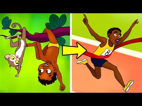 Afrika Maymunları Tarafından Büyütülen Çocuk