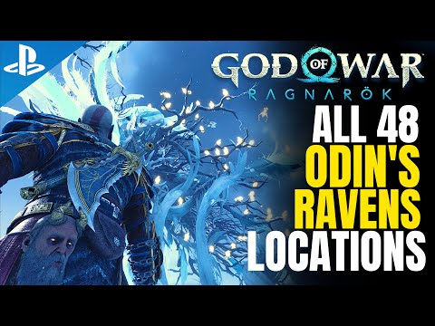 All 48 Odin's Ravens Locations in God of War Ragnarok | Complete "The Eye of Odin" favour