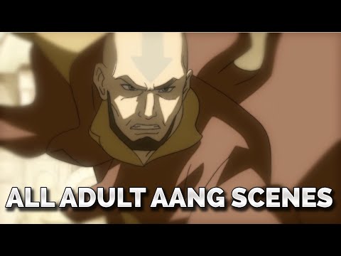 Legend of Korra: All Avatar Aang Appearances and Scenes (HD SCENES)