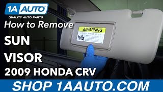 How to Replace Sun Visor 07-11 Honda CR-V
