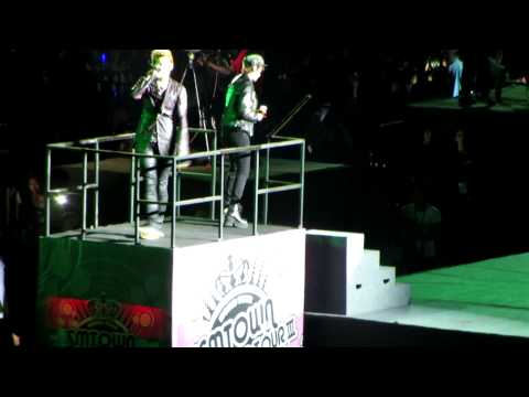 [FANCAM] GQ 120922 Kris, Amber and Key - Like A G6, SMTOWN INA