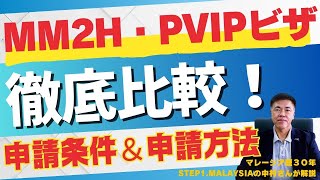 【マレーシア教育移住】徹底比較！MM2H・PVIP 申請条件＆申請方法＆申請期間について、マレーシア歴３０年のSTEP1 MALAYSIAの中村さんに徹底解説して頂きました！