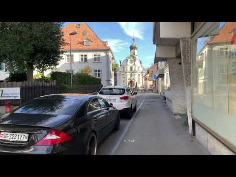 4K Walking SWITZERLAND (RORSCHACH) 🔥🇨🇭