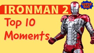 🔥 Top 10 Savage moments from Ironman 2 | 🆕 best Moments Of Ironman 2 | SuperDuo