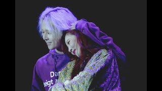 Hyojong (E&#39;Dawn) X HyunA || Purple 20171014 Triple H showcase in Hong Kong