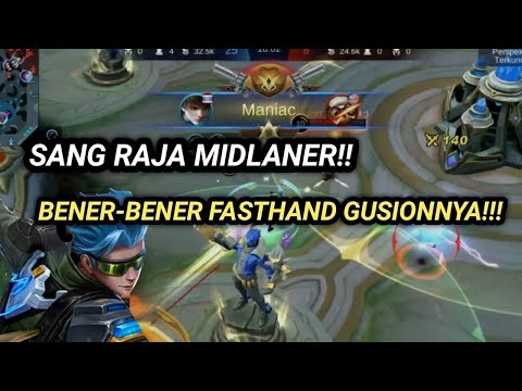 INI DIA SANG GUSION MIDLANER PALING DI TAKUTKAN | FASTHAND BANGET!!!