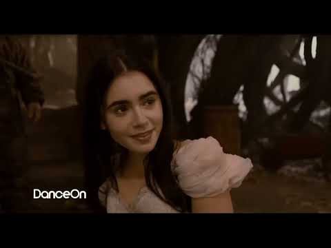 Mirror Mirror 2012 trailer still with Snow White and the Evil Queen facing off