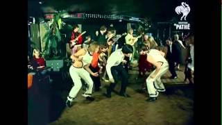 1960s Dance Floor and Pop Group Dave Dee, Dozy singing Bend It | British Pathé