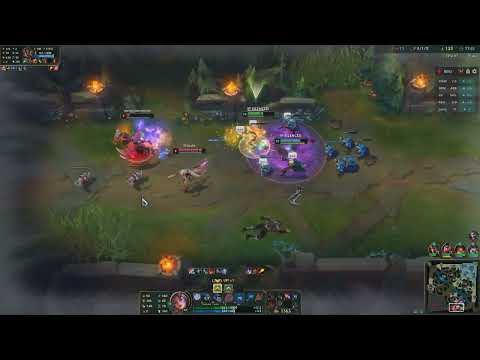 Diana Jungle, Going bot and got a triple kill on Draven, Soraka and Kayn