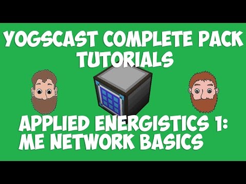 ME Network Storage Basics - Applied Energistics 1 [Yogscast Complete pack tutorial]
