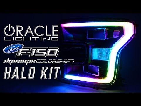 ORACLE Lights Ford F-150 Dynamic ColorSHIFT® Halo Kit