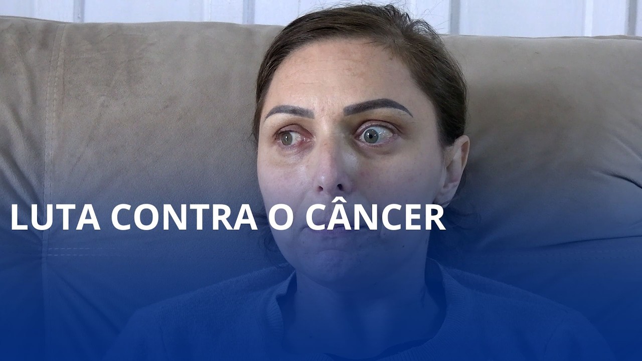 Luta contra o câncer. Ana Cláudia, de Agronômica, está internada
