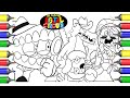 🎭🎪 How to draw The amazing digital circus/WHO KILLED PRINCESS CANDY LOOLILALU/ POMNI LOVE STORY/🎼NCS