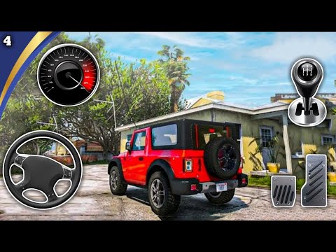 😱 Offroad Jeep Driving Simulator 3D - Real 4x4 Hummer Luxury SUV Driver - Android GamePlay #4