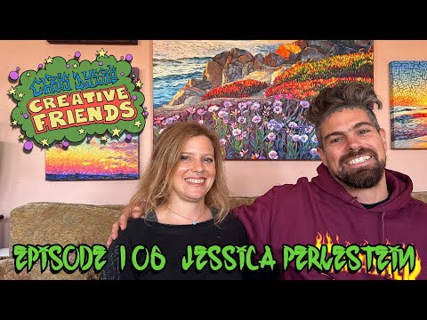 Creative Friends Podcast # 106 - Jessica Perlstein  (Visionary Artist)