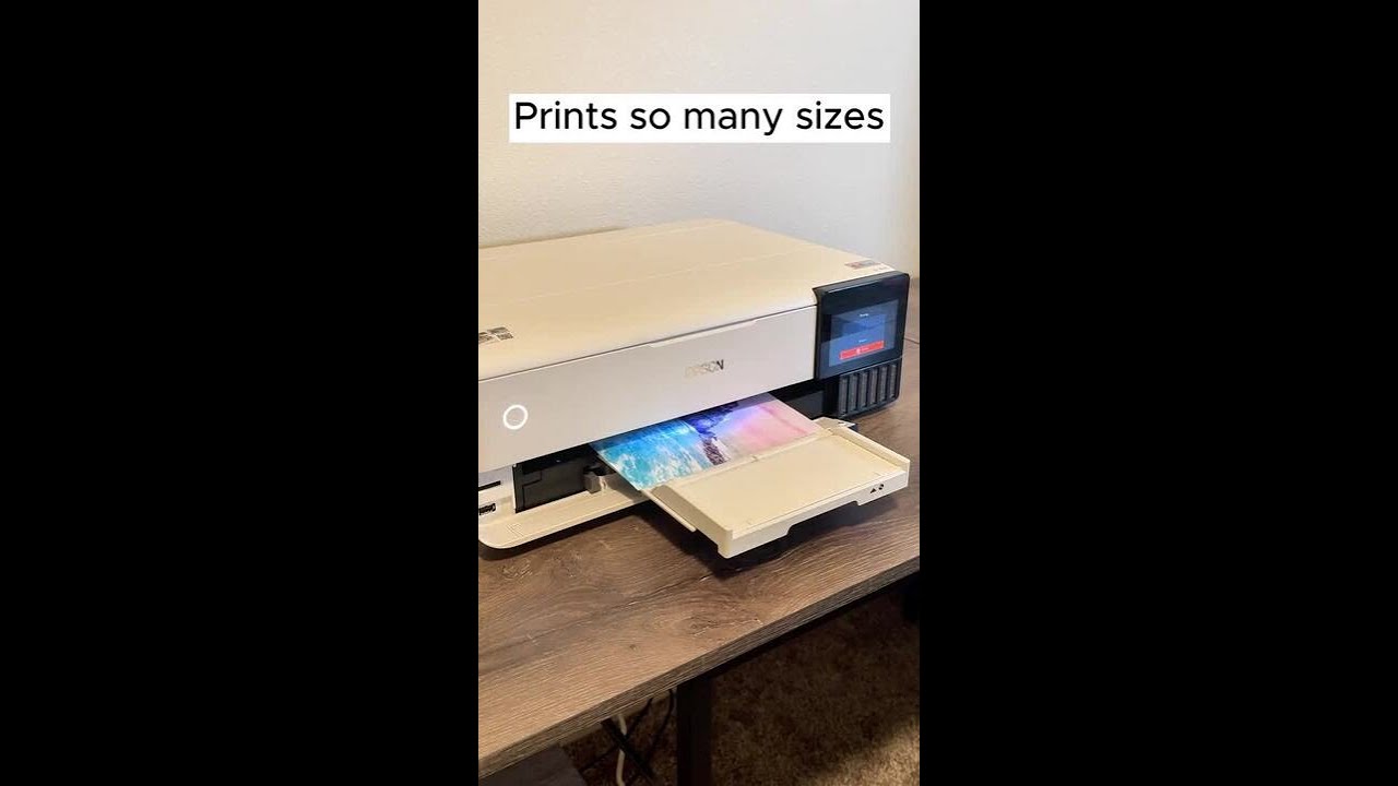 EcoTank Photo Printer Features | Tank Printer | Printing Photographs 🖼️