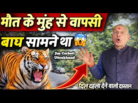 कॉर्बेट के जंगल में मौत से वापसी😱 । Tiger Attack Reality | Shocking Village Life near Jim Corbett