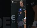 Getting hit by a 210 Km/h Cressy serve ?