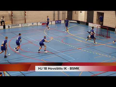 Highlights HJ 18 Hovslätts IK - Bankeryds SMK (Innebandy/Floorball)
