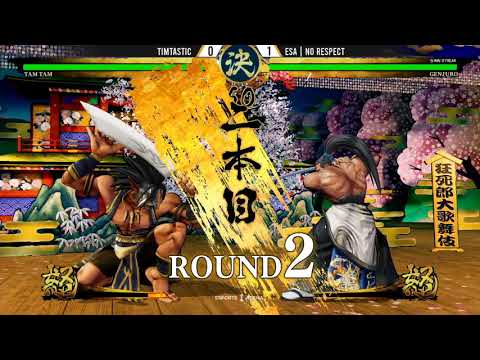 NCFC4 Round Robin - SamSho Day 1 Timtastic (Tam Tam) vs NO RESPECT (Genjuro)