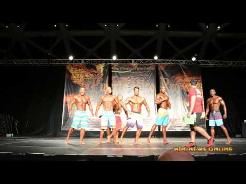 2015 IFBB Puerto Rico Pro – Men's Physique Prejudging