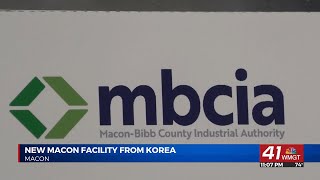 Korean automotive supplier to bring 80 new jobs to Macon in 2024