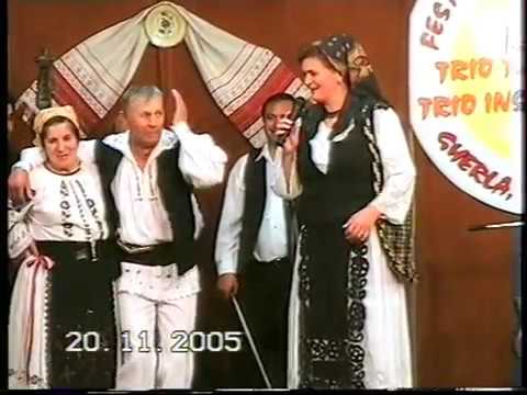 Vasile Soporan(rapsod)cu taraful lui NONU.Frata,la Fest.Trio Transilvan, Gherla 2005