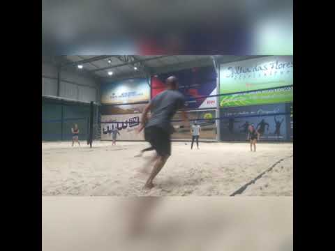 Treino vôlei de praia avançado