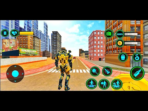 Snake Robot Train Transforming - War Robot Game - Android Gameplay