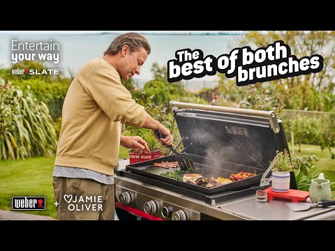 The Best of Both Brunches | Weber Slate Griddle | Jamie x Weber | 4K