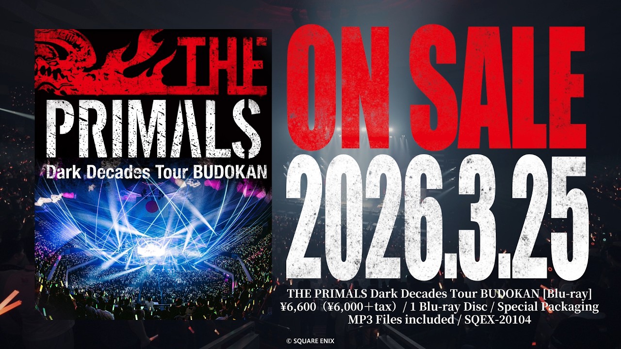 THE PRIMALS Dark Decades Tour BUDOKAN [Blu-ray] - PV