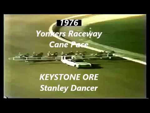 1976 Yonkers Raceway KEYSTONE ORE Cane Pace Stanley Dancer