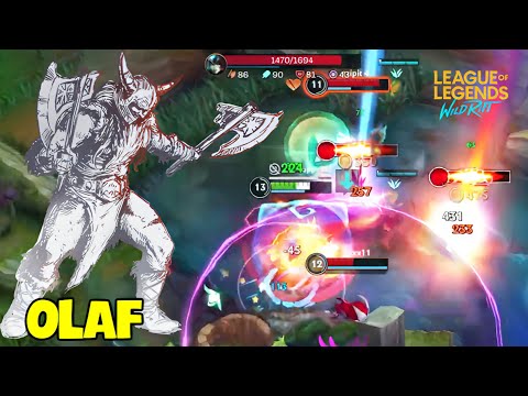 Wild Rift OLAF Montage - Best OLAF Plays | LoL Wild Rift Montage