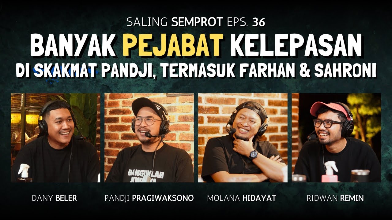 SALING SEMPROT EPS 36 - SETELAH SUKSES DENGAN MENS REA JAKARTA, PANDJI PRAGIWAKSONO MAU APA LAGI?