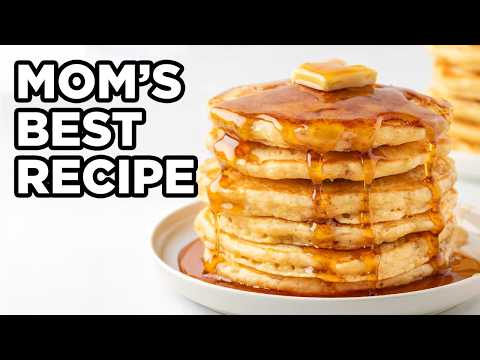 The Best Homemade Pancakes From Scratch | Easy Fluffy Pancake Recipe
