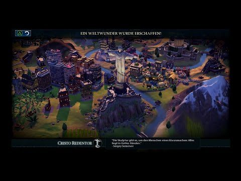 CIV 6 PS4 Ägypten #14 | Bau von Raumhäfen, Cristo Redentor, Hilfeleistung für Saladin und Weltspiele