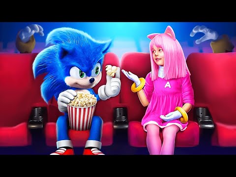 Sonic o Porxo Espinho Salva Amy Rose na Vida Real! Meu Pokémon Está Desaparecido!