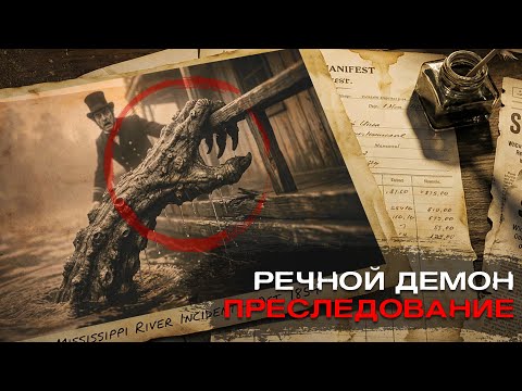 В 1857 году экипажи речных судов на Миссисипи поклялись, что речной демон пытался потопить их судно