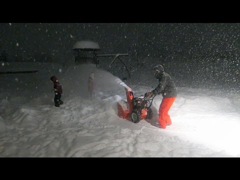 TRY NOT TO LAUGH! KIDS VS SNOWBLOWER!! Video