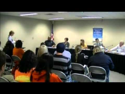 Citizens comment to the school board