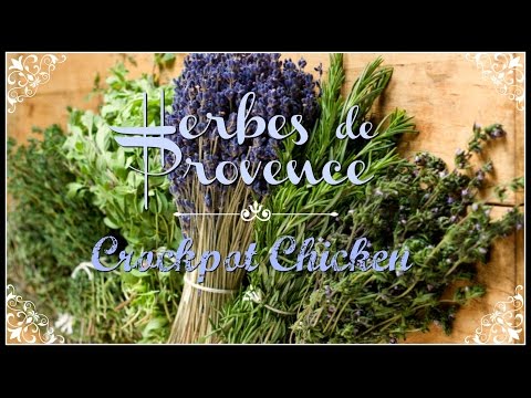 Herbes de Provence Crockpot Chicken~