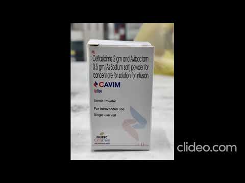 Cavim injection zavicefta, 2000 mg