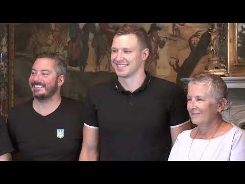 Nuoto: il campione ucraino Andrii saluta Cuneo - TELEGRANDA (ch 81)