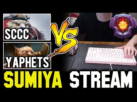 SUMIYA hard game against YAPHETS & SCCC | Sumiya Invoker Stream Moment #475